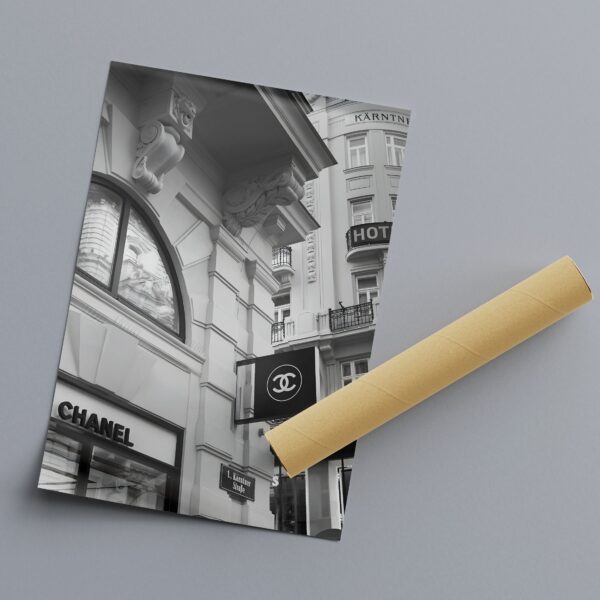 Poster Roll תמונת פוסטר עם מסגרת לבחירה מותגים שאנל CHANEL