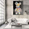 תמונת קנבס גרפיטי KAWS