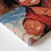 תמונת קנבס מרובעת אנימה לופי One Piece