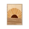 תמונת פוסטר עם מסגרת לבחירה בוהו דגם 1012