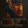 תמונת פוסטר עם מסגרת לבחירה אנימה נארוטו Naruto דגם 2