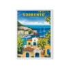 תמונת פוסטר עם מסגרת לבחירה וינטג׳ דגם SORRENTO
